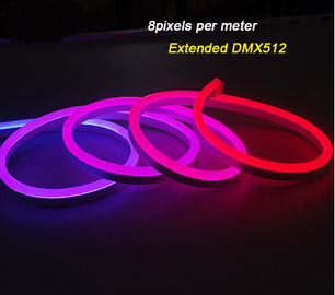 Набор СИД цифров RGB света гибкого трубопровода СИД IP68 DMX512 на открытом воздухе неоновый неоновый