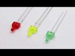 F5 5mm 630nm 800mcd 0.5W Crystal LED Diode Clear Lens