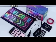 Рекламный знак на светодиодных панелях