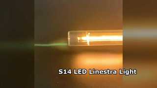 S14-LED Лампа накаливания в стеклянном корпусе, Linestra