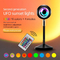 Дистанционное управление Современная фотография Изменение цвета Закат света USB Радужная проекторная лампа