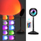 Дистанционное управление Современная фотография Изменение цвета Закат света USB Радужная проекторная лампа