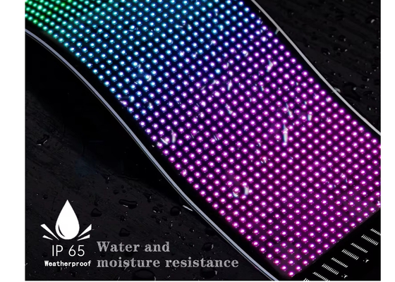 Pixel RGB Led Flexible Display App Bluetooth Автомобильный рекламный экран Автомобильный водонепроницаемый мягкий цифровой экран
