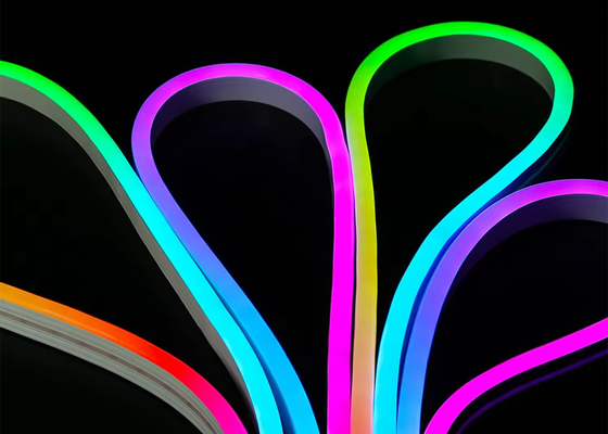 Smart Neon LED Rope Light Kit DC5V RGB Neon 1M 2M 5M IP67 DIY Neon Light Strip Bluetooth TUYA WIFI Приложение для музыки