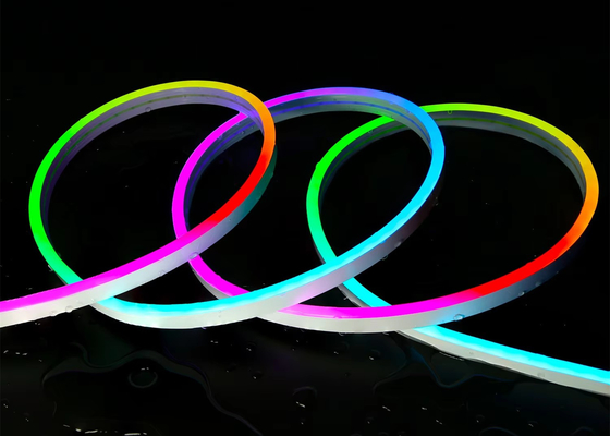 Smart Neon LED Rope Light Kit DC5V RGB Neon 1M 2M 5M IP67 DIY Neon Light Strip Bluetooth TUYA WIFI Приложение для музыки
