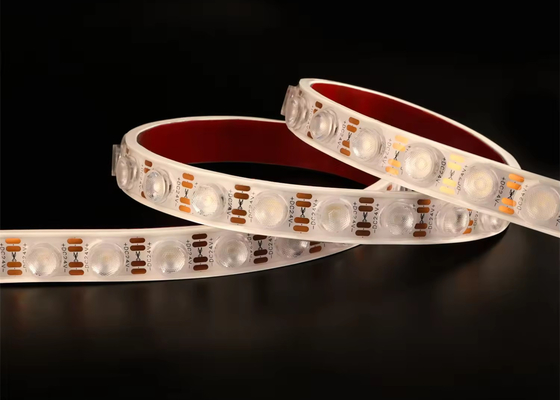 DC 24V 24W 1 led водонепроницаемая мягкая полоса белый свет светодиодные линзы стеновая стиральная машина для фасадного освещения