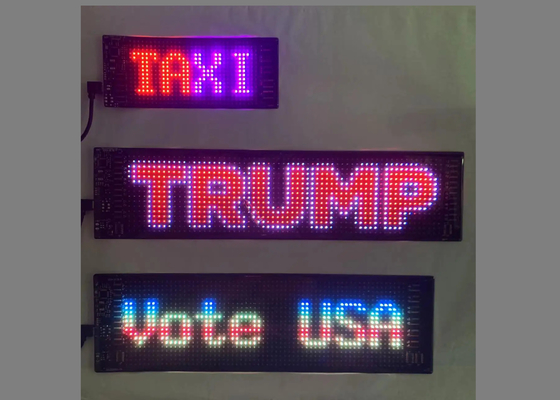 DIY Led Taxi Window Display Led Screen Для рекламы автомобилей Настраиваемый дизайн для JDM,реклама автомобилей