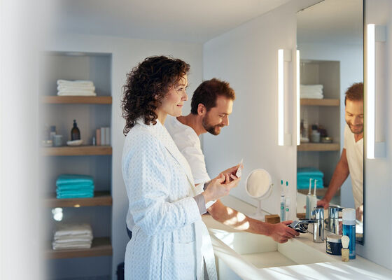 Светодиодная трубка S14s S14d, светодиодный светильник для трюмо S14, светодиодный светильник для шкафа с нитью накаливания S14, линейная трубка, 5 Вт/300 мм