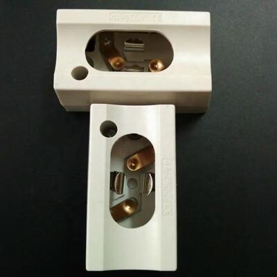 Линейный патрон для люминесцентных ламп S14s S14d, патрон для ламп накаливания, светодиодное освещение