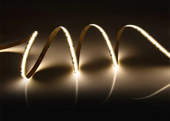 Домашнее убранство 20м Без падения напряжения 24В 480LEDs/M Режущаяся гибкая высокая плотность COB светодиодная лента